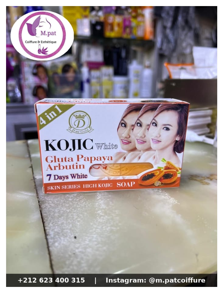 Kojic White Gluta Papaya Arbutin 4 in 1 Soap