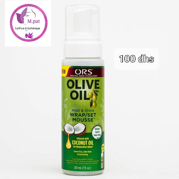ORS Olive Oil Wrap/Set Mousse — bouteille unique