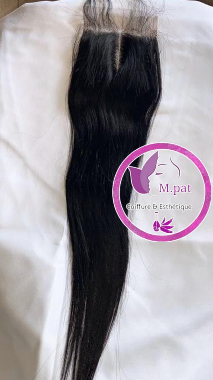 Lace closure cheveux lisses naturels longs