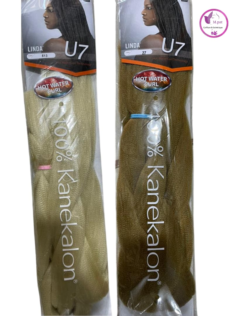 Linda U7 Kanekalon couleur 613 et 27