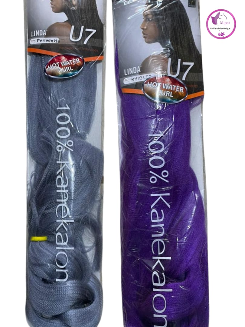 Linda U7 Kanekalon Periwinkle et Violet