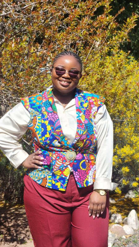 Veste wax sur-mesure — MPAT Couture